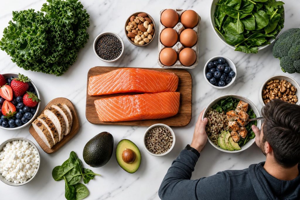 High Protein Diet for Fat Loss in Men: Science-Backed Strategy for Lean Gains