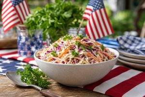 High-Protein Greek Yogurt Coleslaw