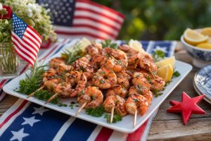 Protein-Packed Grilled Shrimp Skewers