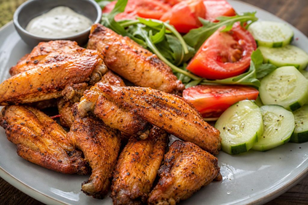 Crispy Baked Chicken Wings: 38g Protein Per Serving for Lean Gains