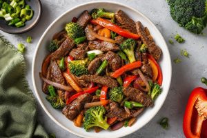 High-Protein Beef and Vegetable Stir-Fry: 42g Protein Per Serving