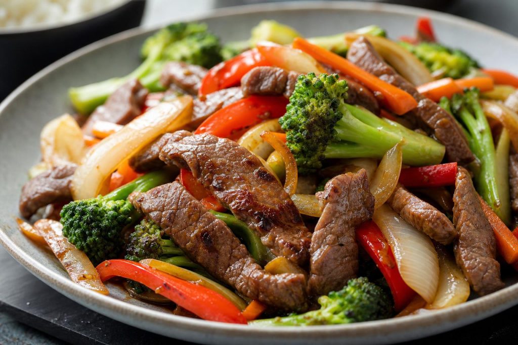 High-Protein Beef and Vegetable Stir-Fry: 42g Protein Per Serving