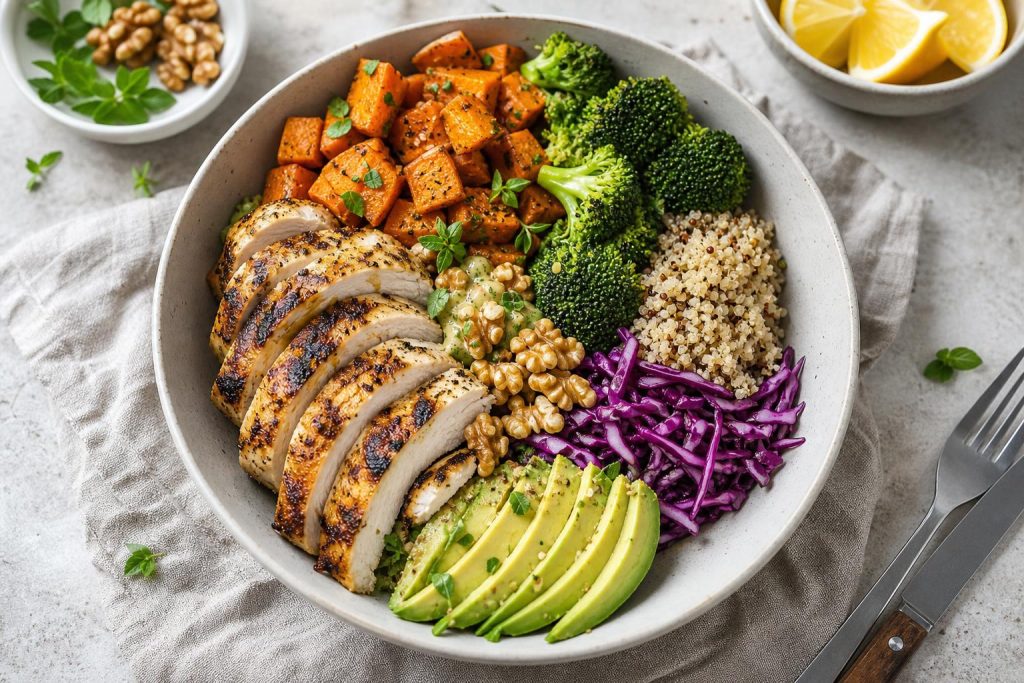 High-Protein Hip and Joint-Supportive Chicken Bowl: 42g Protein Per Serving