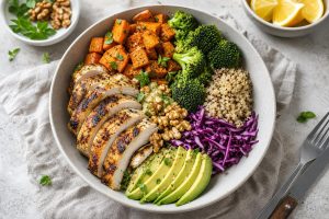 High-Protein Hip and Joint-Supportive Chicken Bowl: 42g Protein Per Serving
