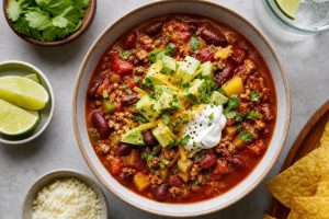 High-Protein Turkey Chili: 45g Protein Per Serving